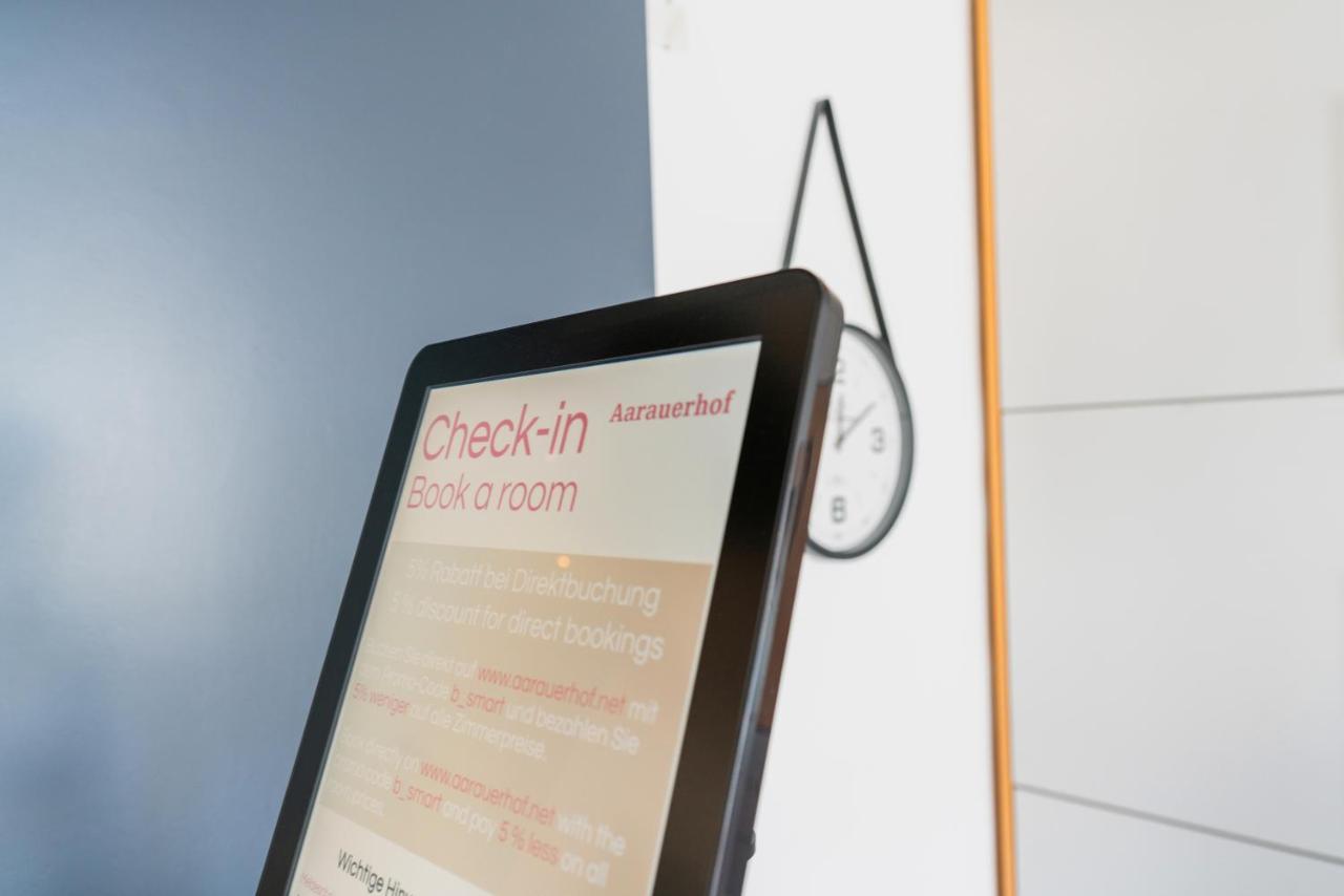 Aarauerhof - Self Check-In Hotel Exterior foto